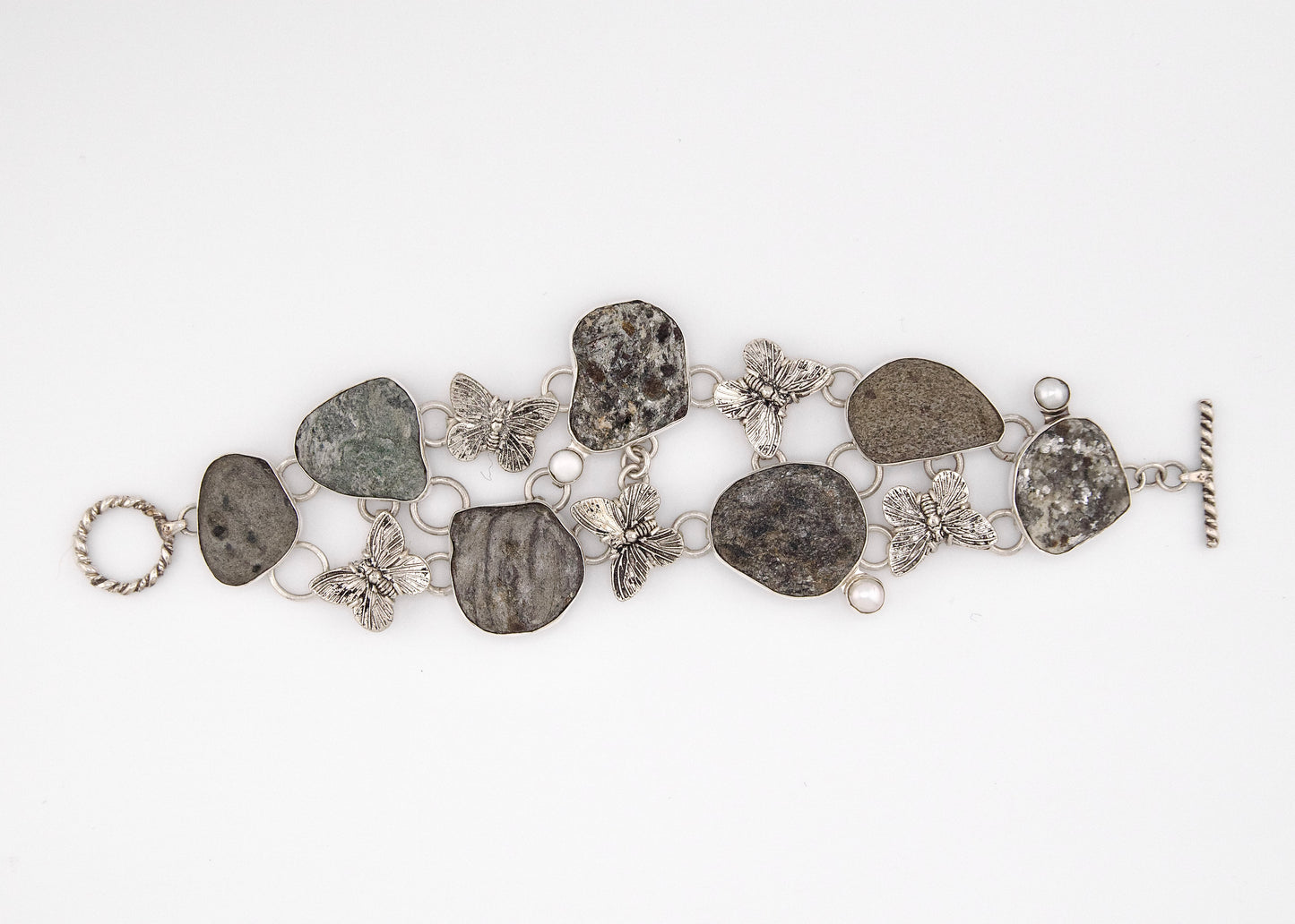 beach stone bracelet